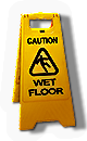 Caution Wet Floor