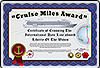 Cruise Certificate